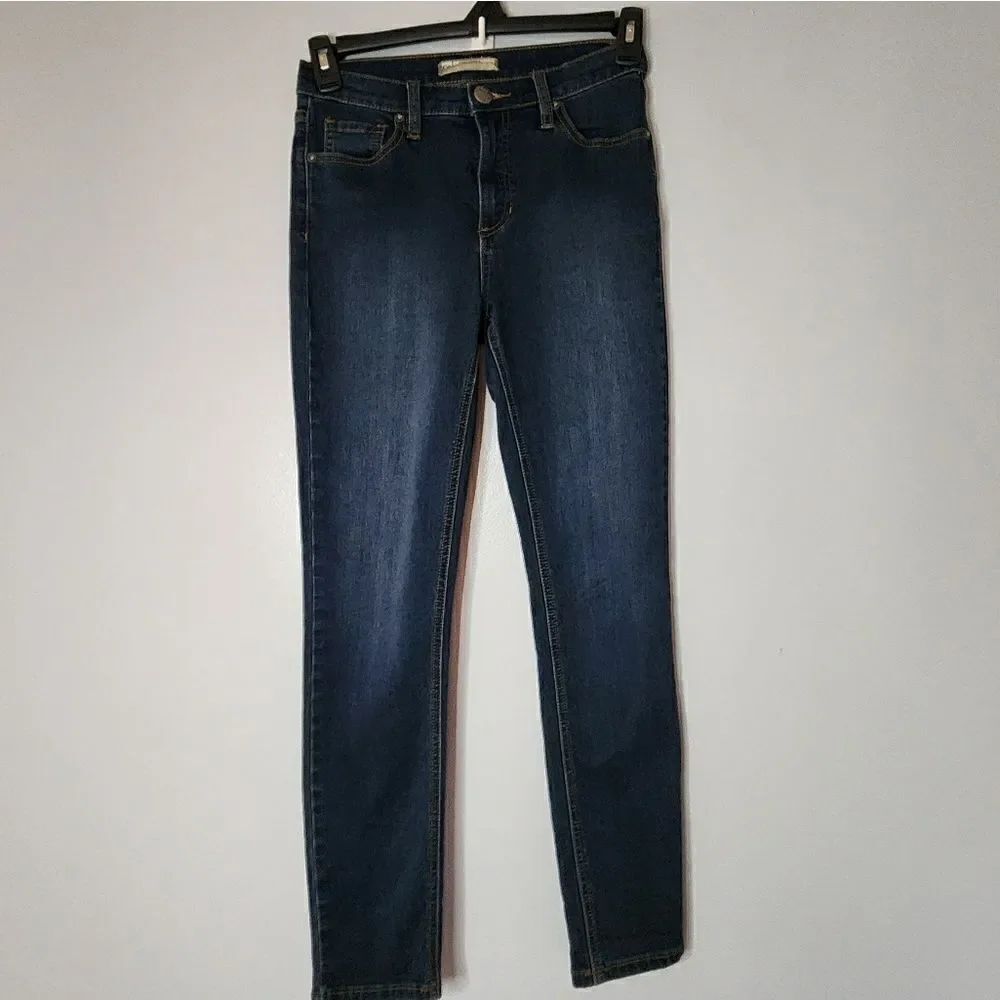 Free People Womens Size 27 Skinny Jeans Dark Wash Denim Jeans